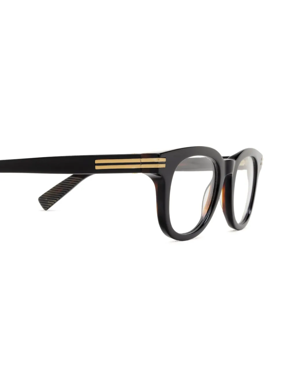 Zegna Bril met vierkant montuur Zwart