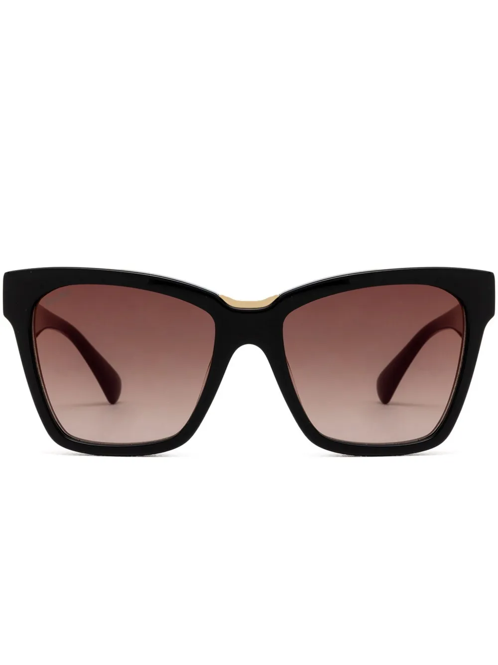 Max Mara Eyewear Zonnebril met vierkant montuur Zwart