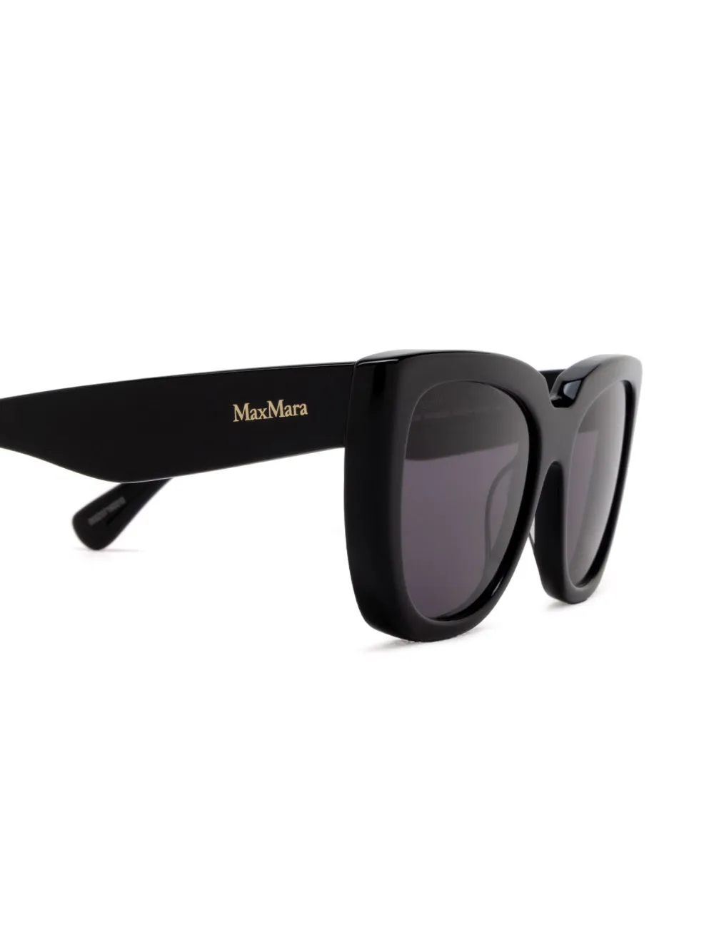 Max Mara Eyewear GLIMPSE4 zonnebril met cat-eye montuur Zwart