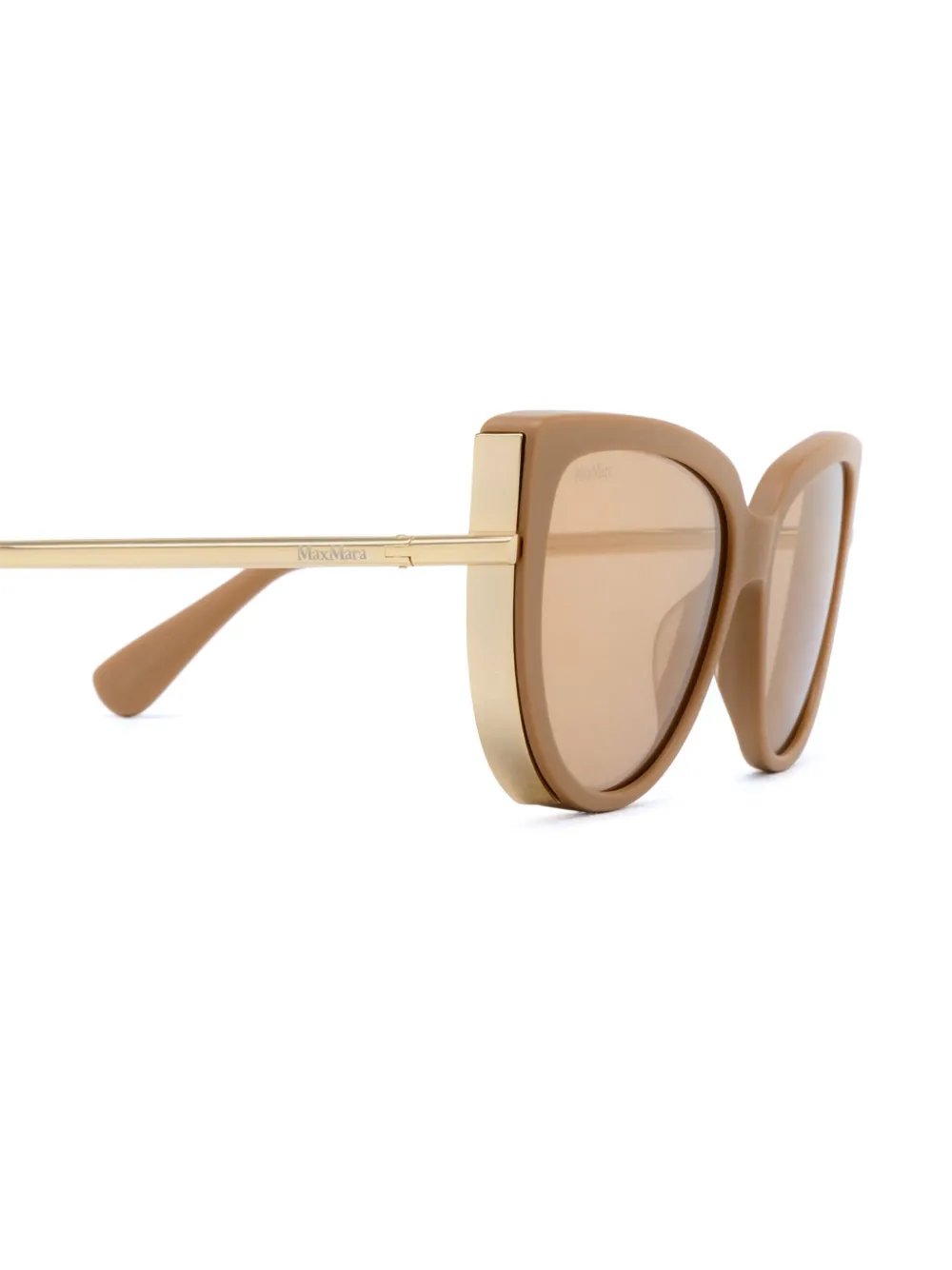 Max Mara Eyewear LIZ1 zonnebril Beige
