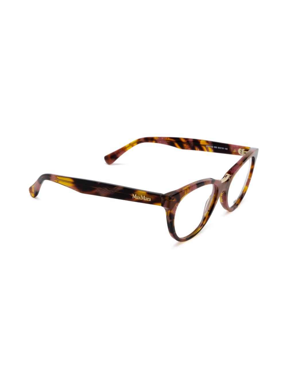 Max Mara Eyewear Bril met cat-eye montuur - Bruin