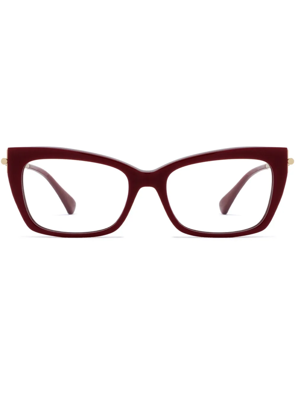 Max Mara Eyewear キャットアイ眼鏡フレーム - レッド Max Mara Eyewear キャットアイ眼鏡フレーム - レッド