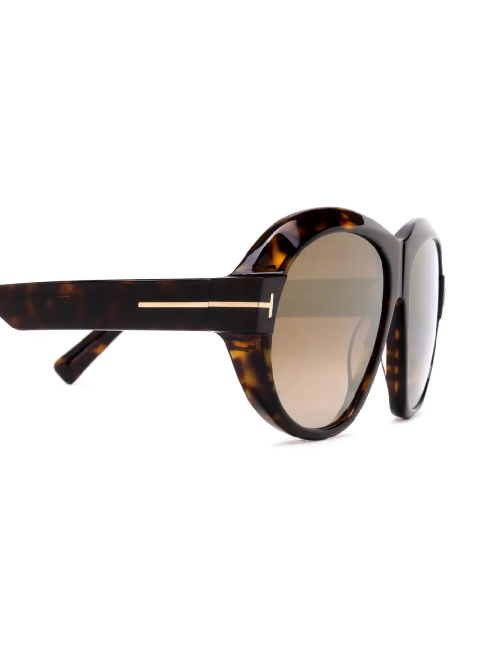 Tom Ford Inger Sonnenbrille In Braun