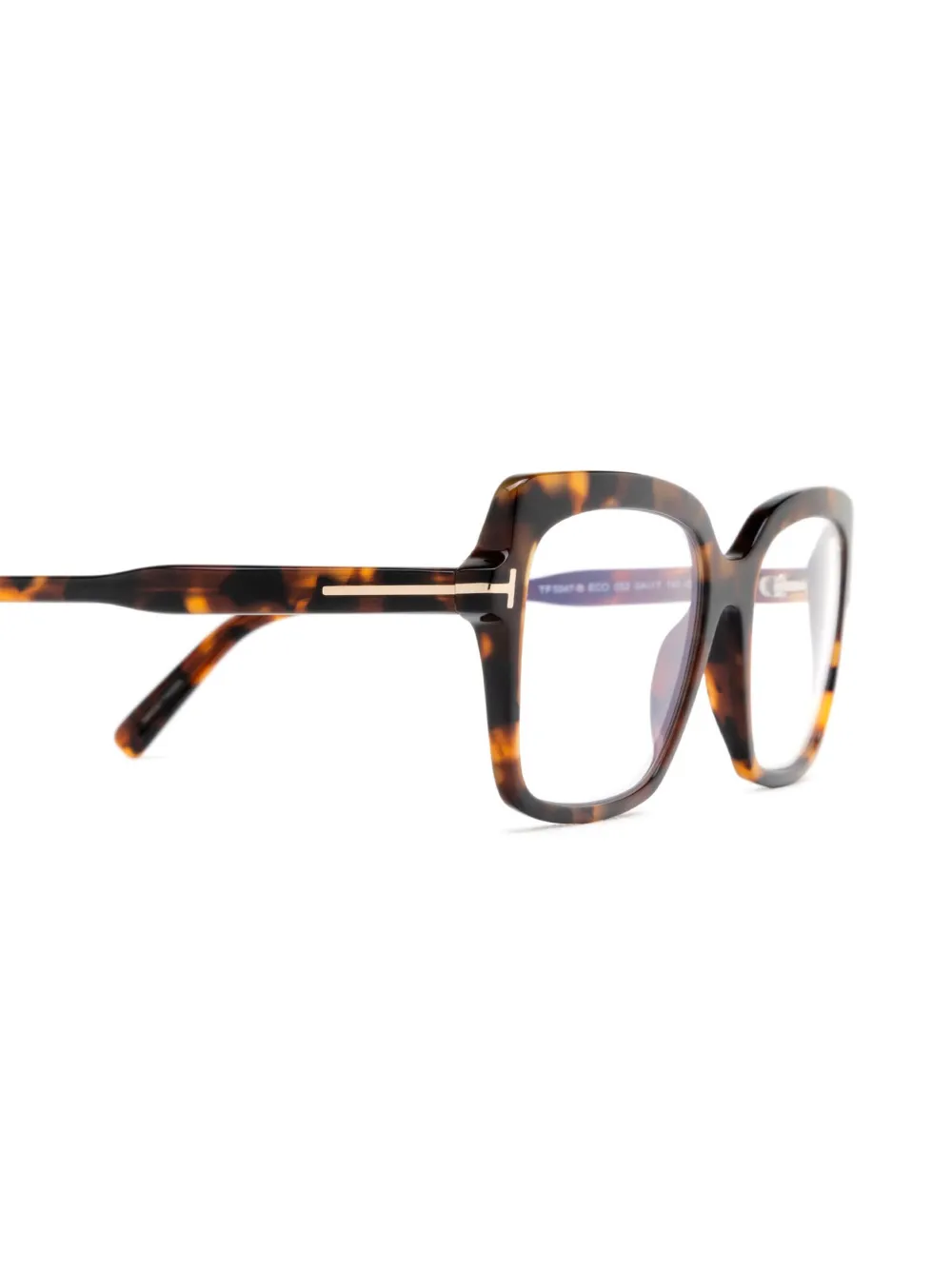 Tom Ford Square-frame Glasses In Brown