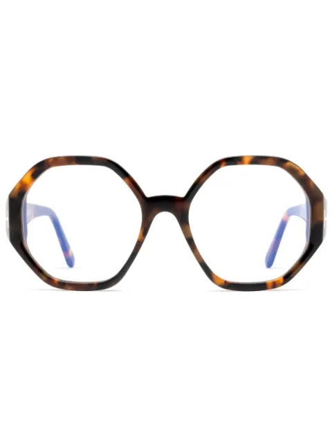 TOM FORD Eyewear lentes con armazón hexagonal