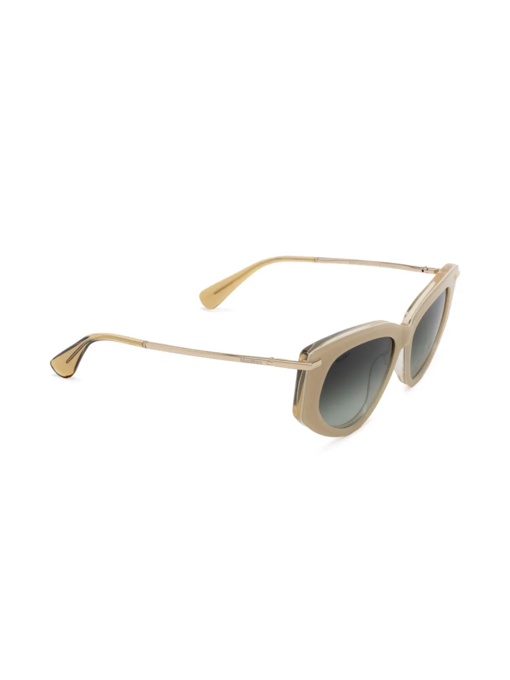 Max Mara Eyewear Beth zonnebril Wit