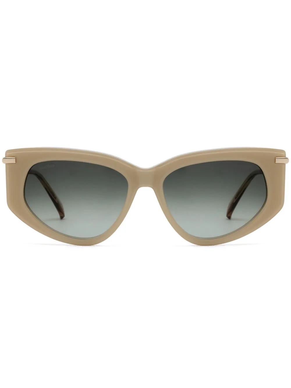 Max Mara Eyewear Beth zonnebril Wit