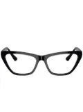 Jimmy Choo Eyewear cat-eye frame glasses - Black