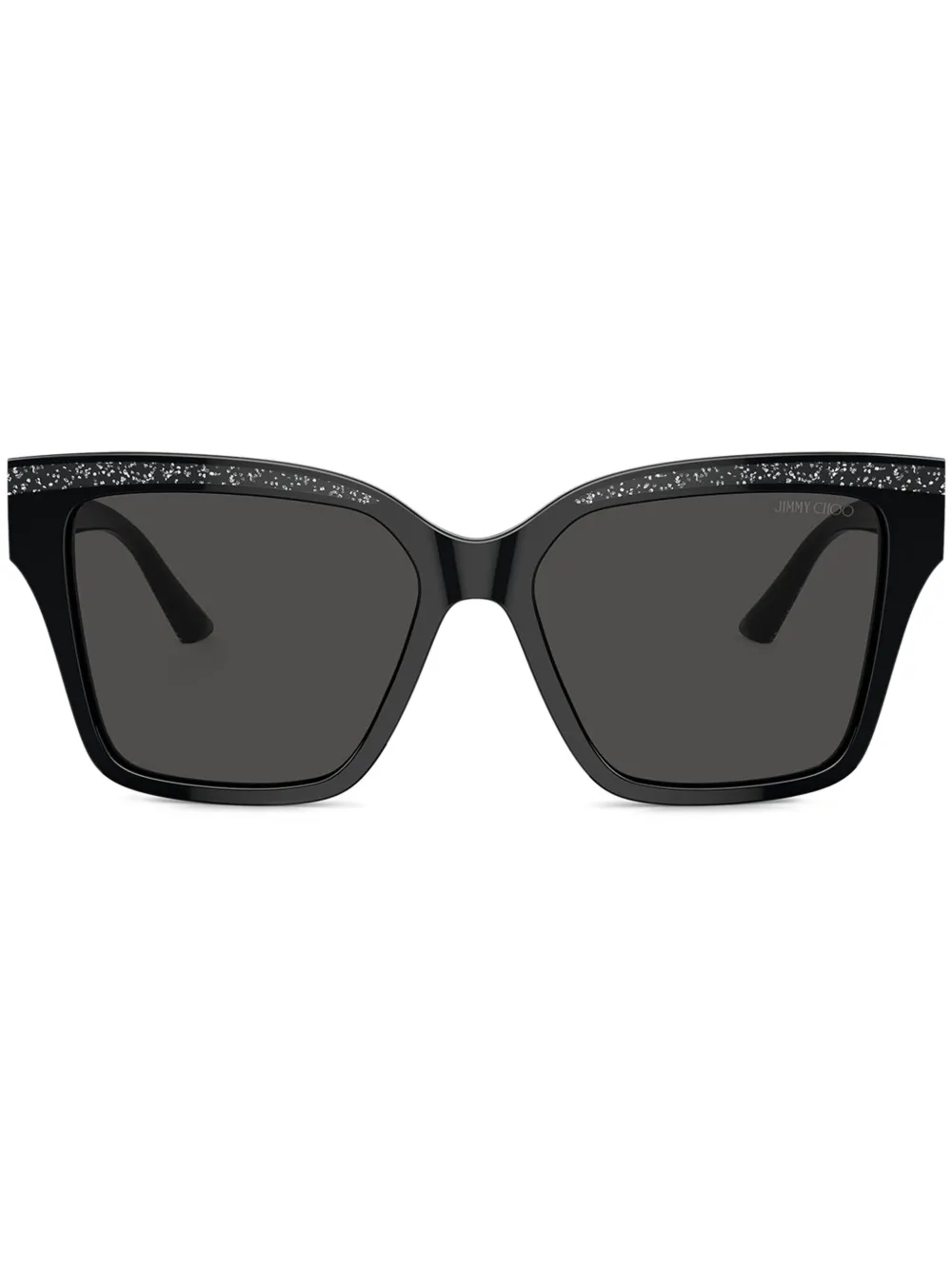 Jimmy Choo Eyewear Zonnebril met vierkant montuur Zwart