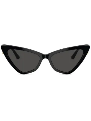 Oliver Peoples 1968C キャットアイ サングラス | ブラック | FARFETCH JP