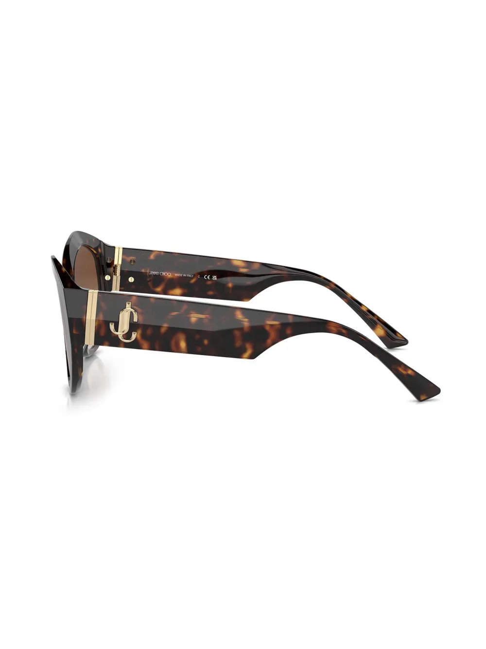 Jimmy Choo Eyewear Anahi zonnebril Bruin