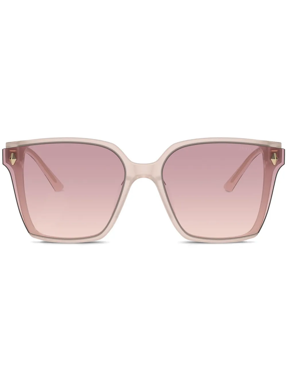 Jimmy Choo Eyewear Zonnebril met studs Roze