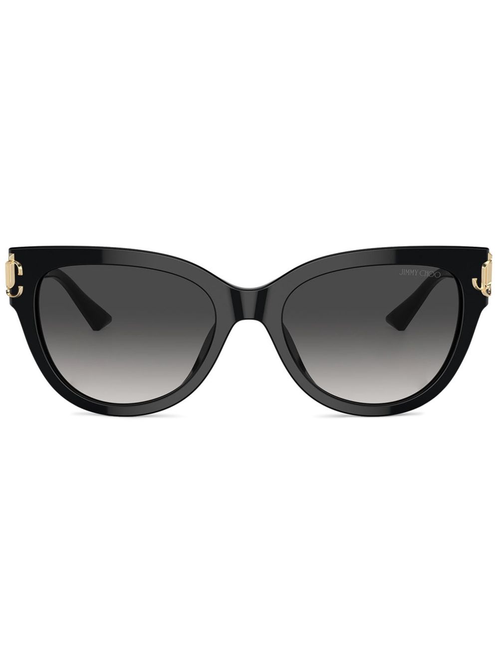 Jimmy Choo Eyewear Zonnebril met logoplakkaat Zwart