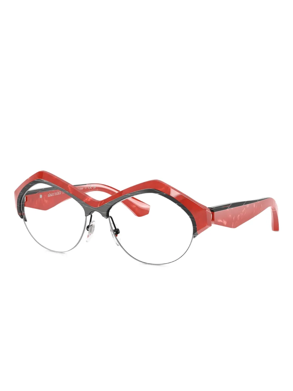 Alain Mikli geometric-frame glasses | Image 2