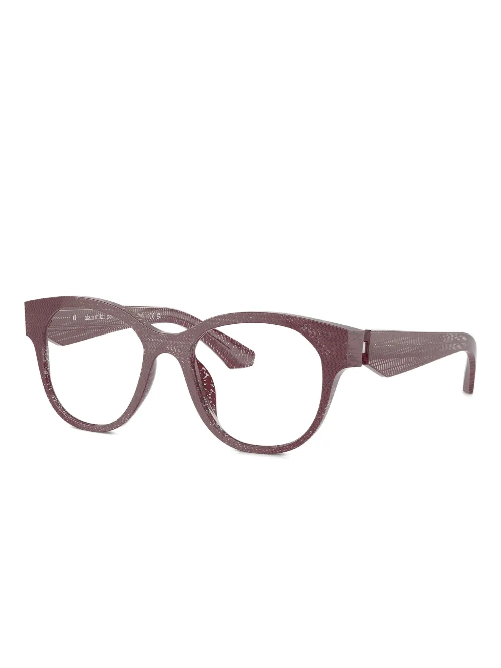 Alain Mikli pointillé rectangle glasses | Image 2