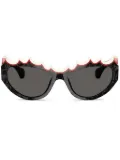 Alain Mikli cat-eye sunglasses - Black