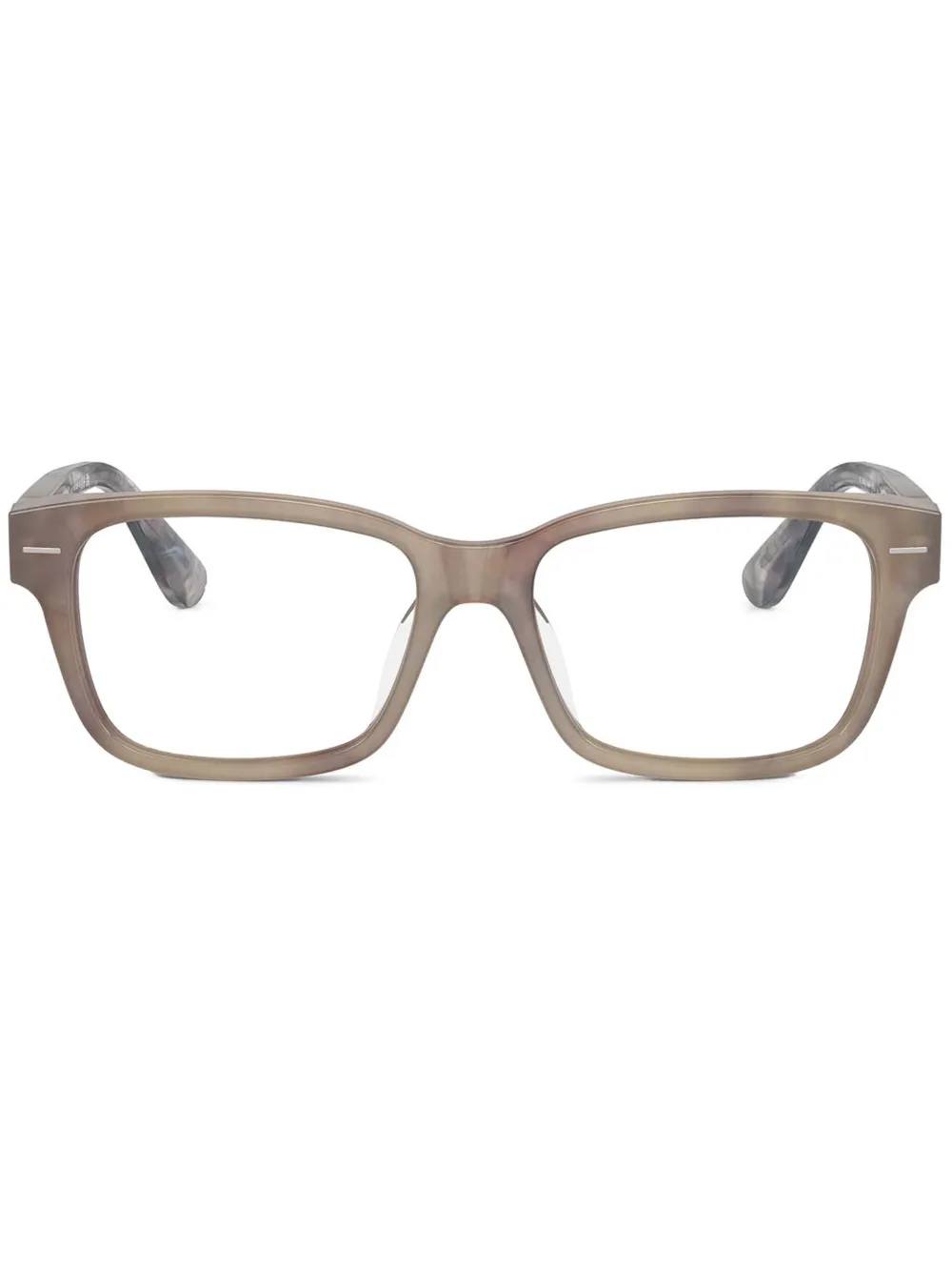 Brunello Cucinelli square-frame glasses | Neutrals | Image 1