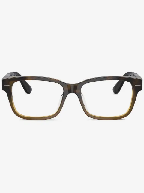 Brunello Cucinelli rectangle-frame glasses