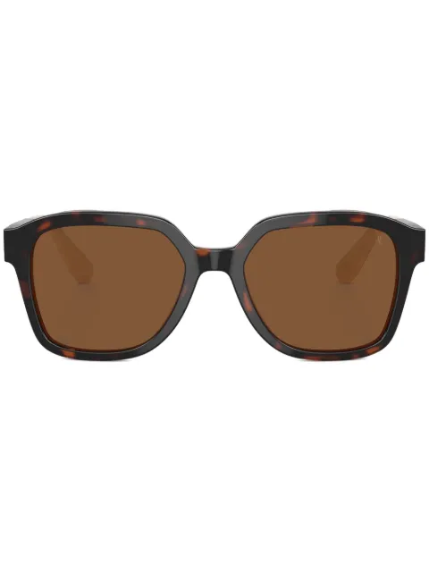 Brunello Cucinelli tortoiseshell-effect sunglasses