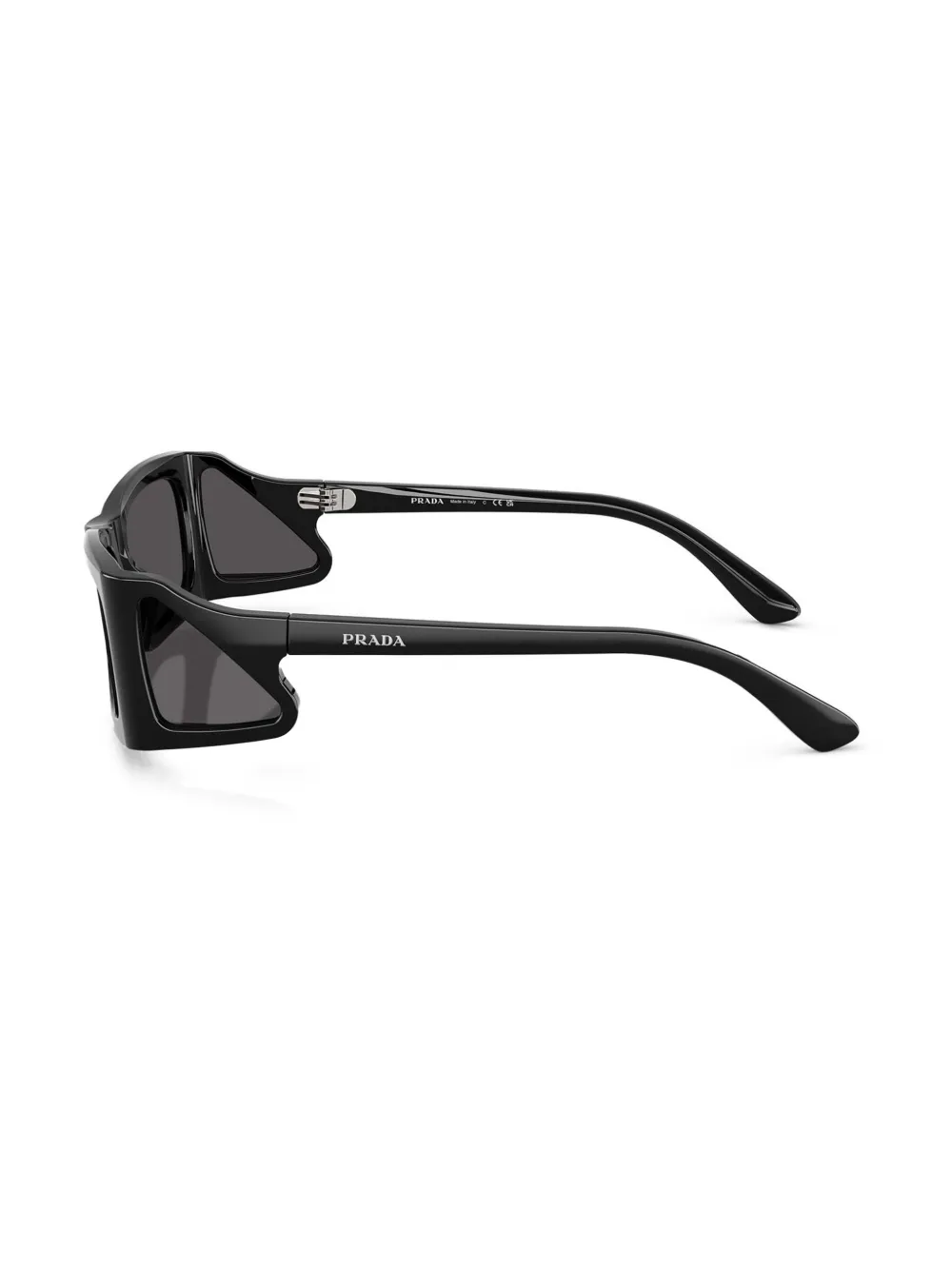 Prada Eyewear Runway zonnebril met getinte glazen Zwart