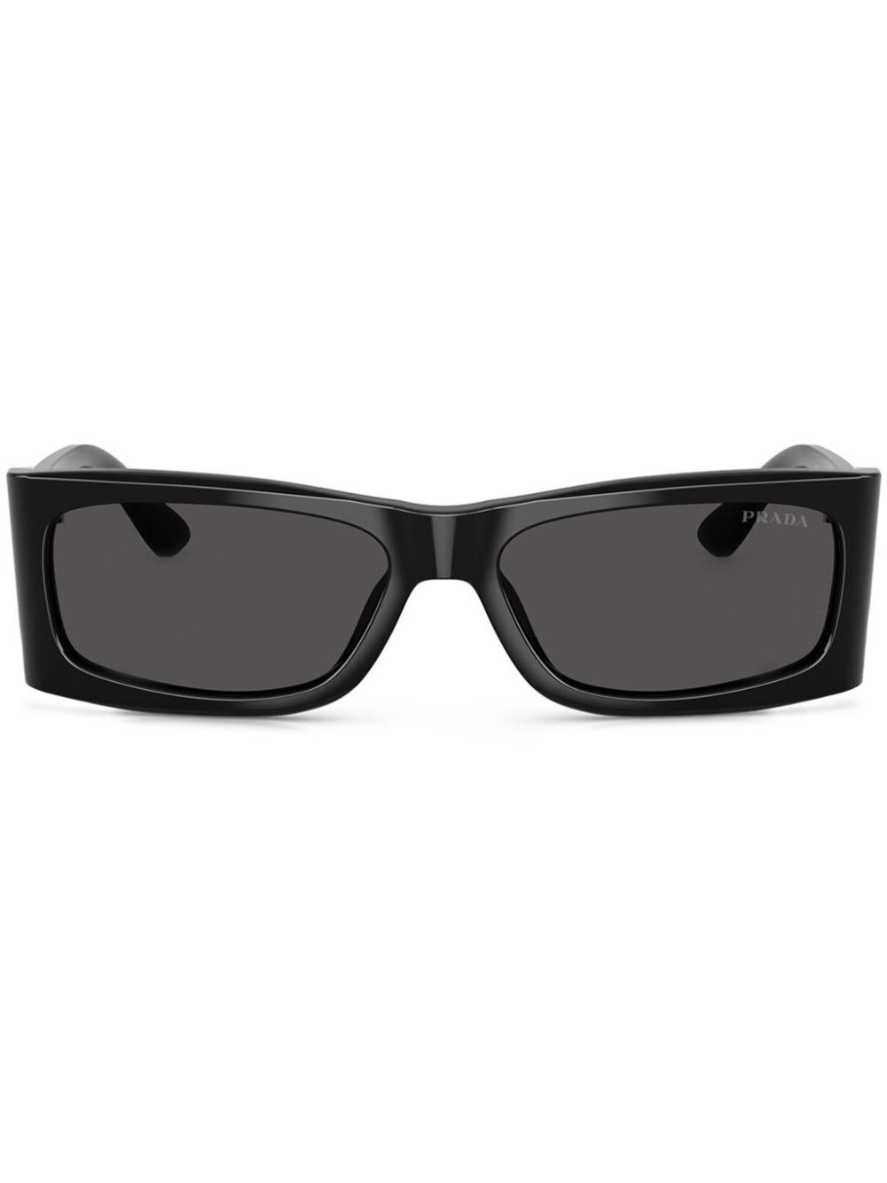 Prada Eyewear Runway zonnebril met getinte glazen Zwart