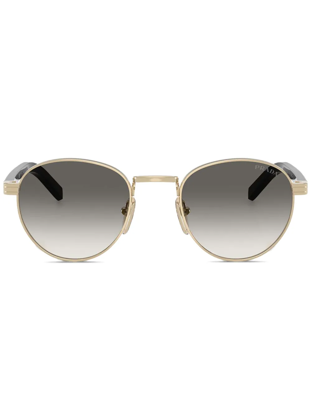Prada Eyewear round-frame sunglasses | Gold | Image 1