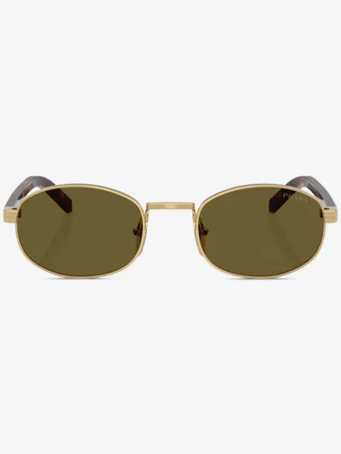 Prada Eyewear lunettes de soleil à monture ovale