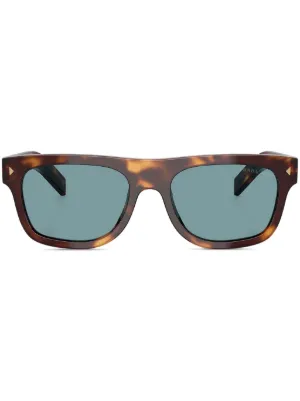 【PRADA】バイカラーサングラス Prada Eyewear バイカラー サングラス | ブラック | FARFETCH JP