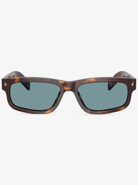 Prada Eyewear lunettes de soleil à plaque métallique