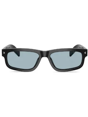 Prada Eyewear バイカラー サングラス | ブラック | FARFETCH JP