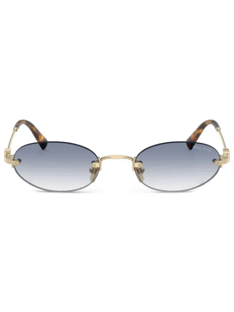 Miu Miu Eyewear oval-frame sunglasses