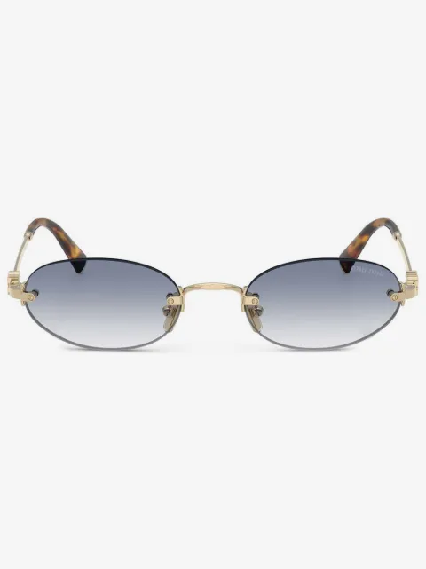 Miu Miu Eyewear oval-frame sunglasses