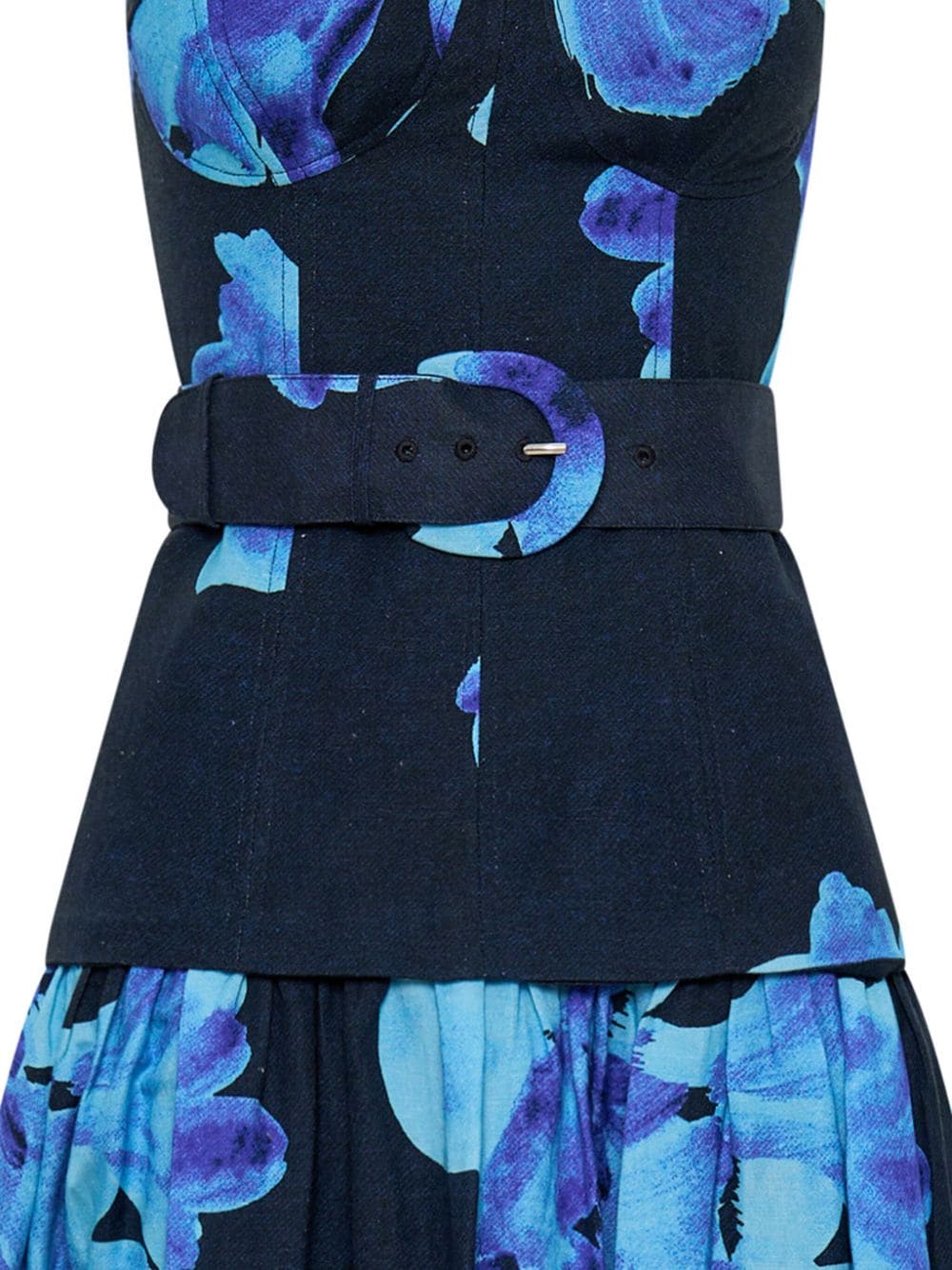 Nicholas Lidia maxi dress - Blauw