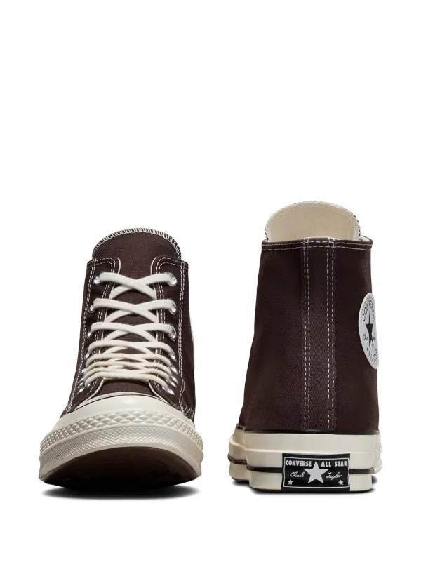 国内配送 CONVERSE ALL STAR (R) HI DARK BROWN Converse All Star HI Schuhe Sneaker Chocolate Brown Chucks