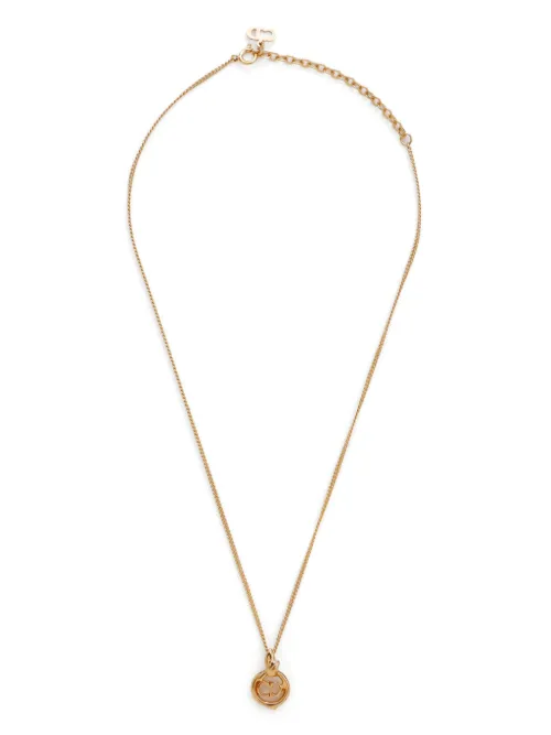 Collier à pendentif logo - Christian Dior Pre-Owned - Modalova