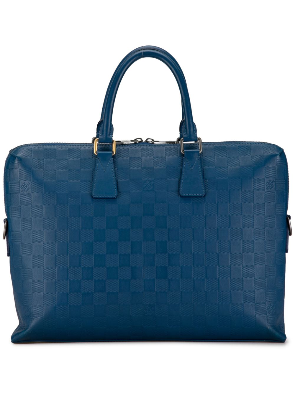 Louis Vuitton Pre-Owned 2014 Damier Infini Porte-Documents Jour business bag - Blauw