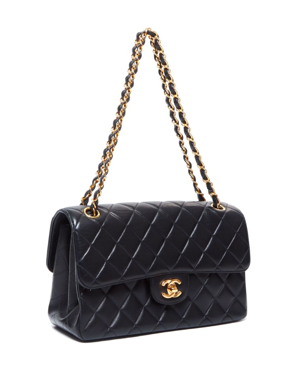 CHANEL Pre-Owned 1985-1993 Double Sided shoulder bag - Zwart