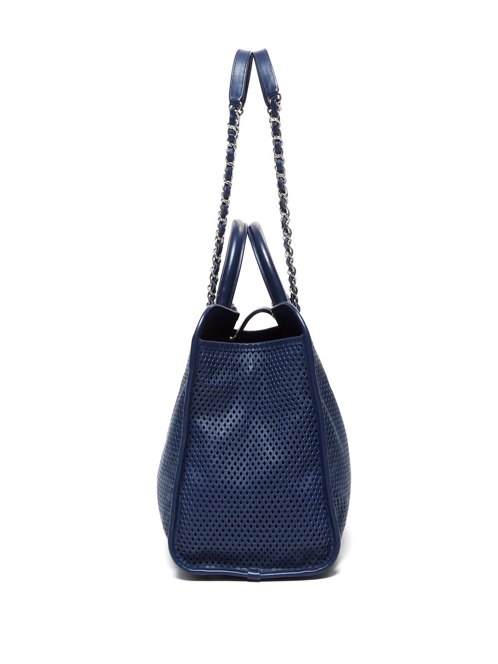 Affordable HOT SALE CHANEL 2013-2019 CC perforated two-way handbag Women