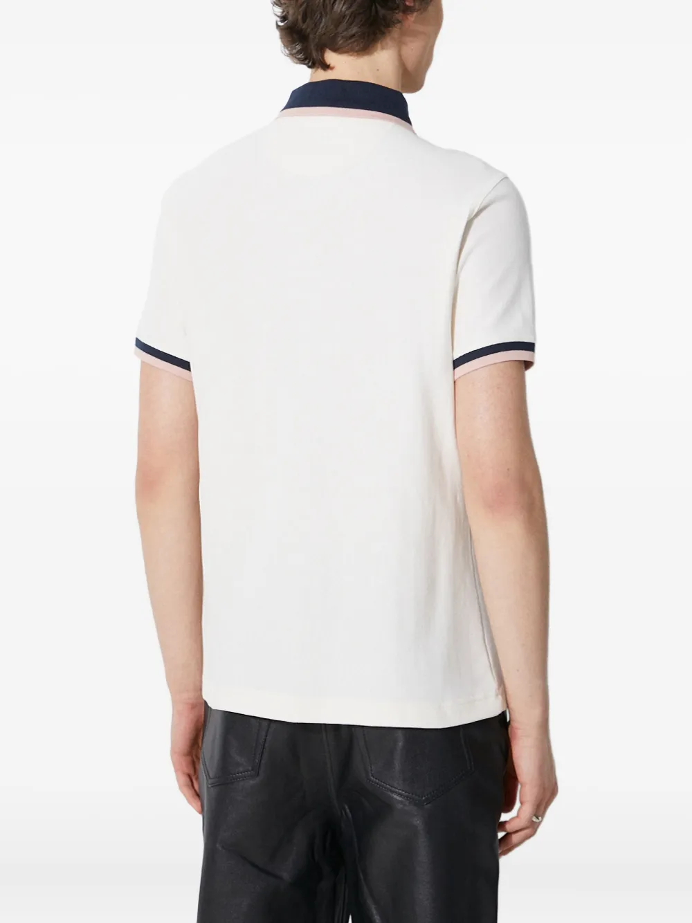 Barbour Gestreept poloshirt Wit