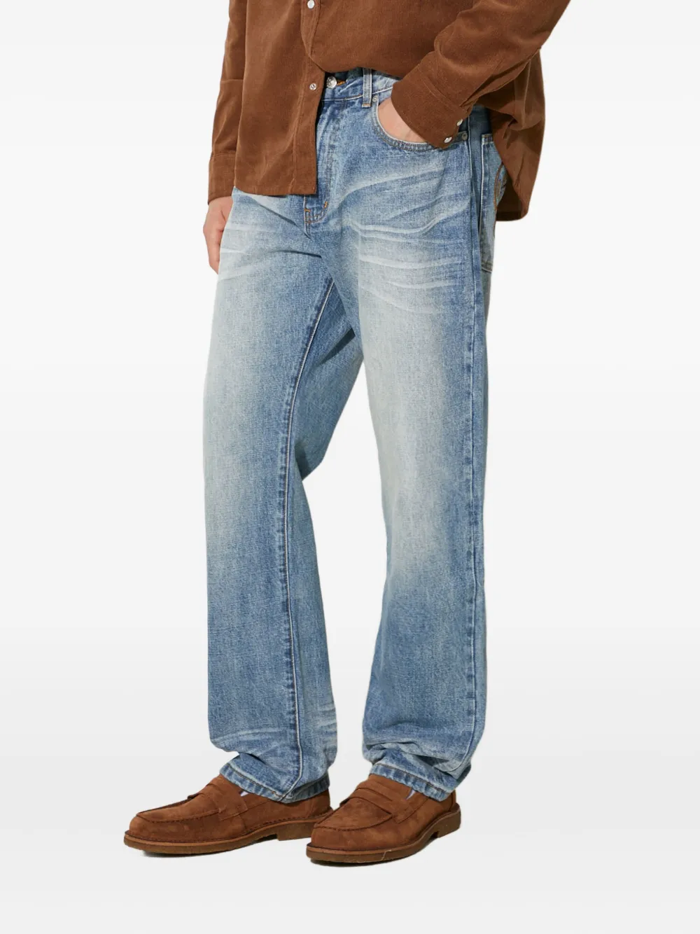 Billionaire Boys Club Astro Selvedge jeans Blauw