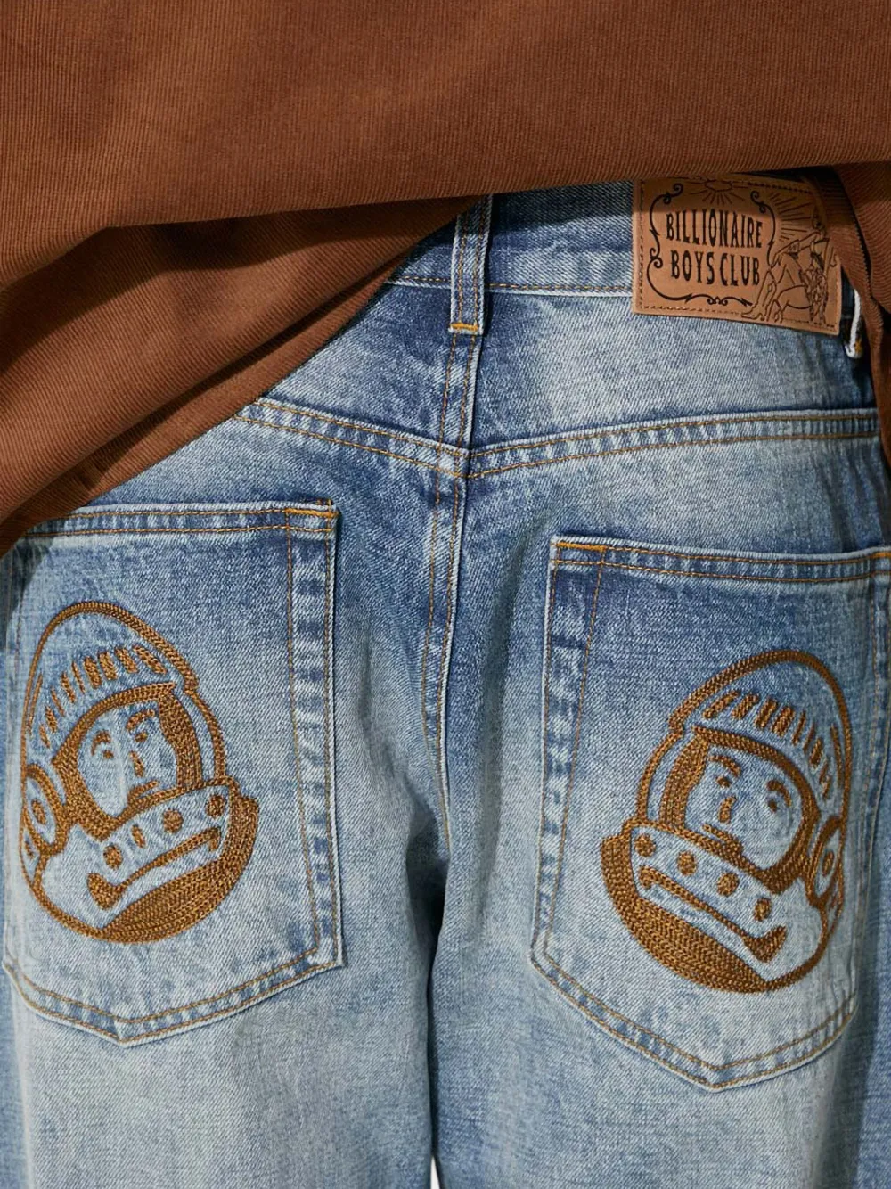 Billionaire Boys Club Astro Selvedge jeans Blauw