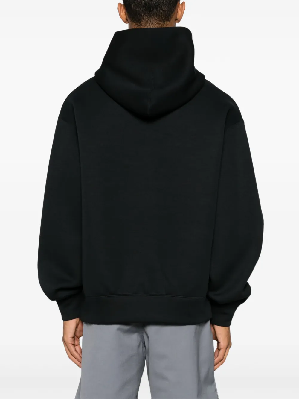 Nike Hoodie met geborduurd logo Zwart