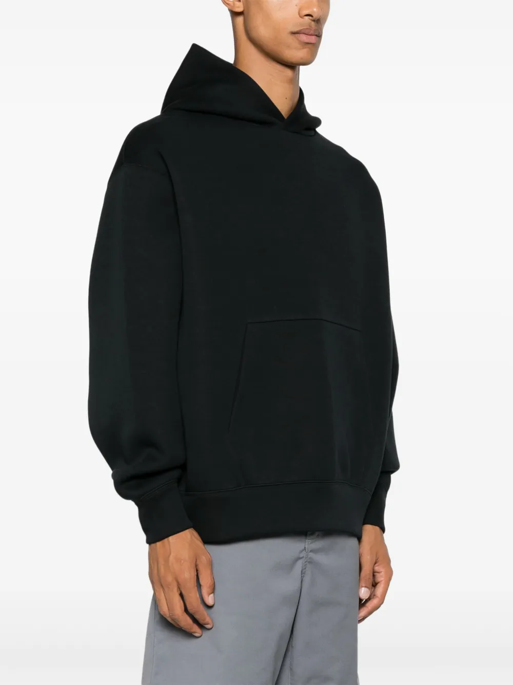 Nike Hoodie met geborduurd logo Zwart