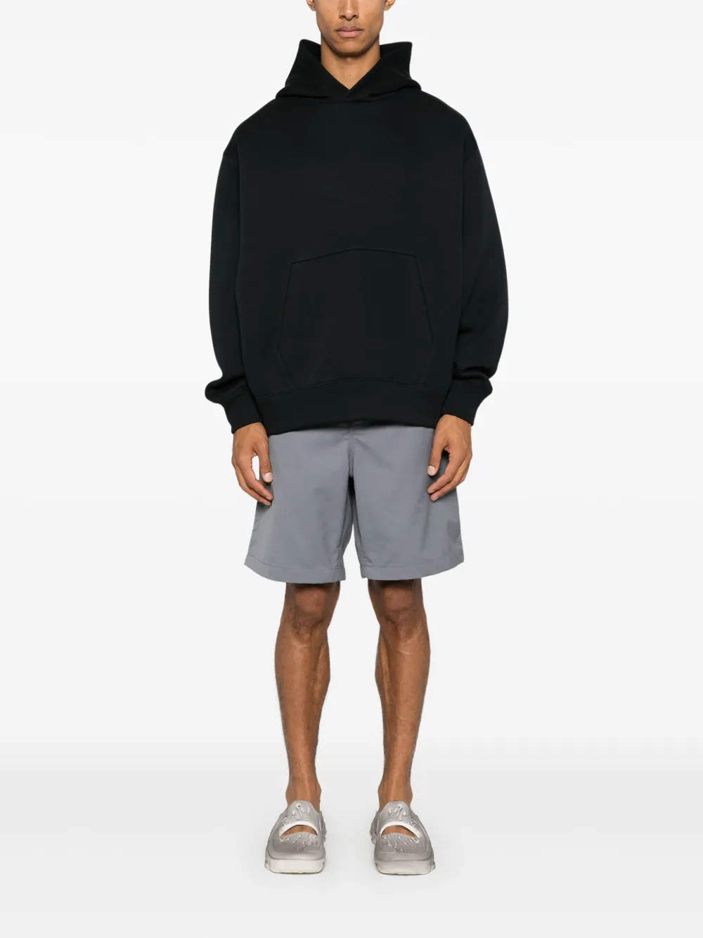 Nike Hoodie met geborduurd logo Zwart