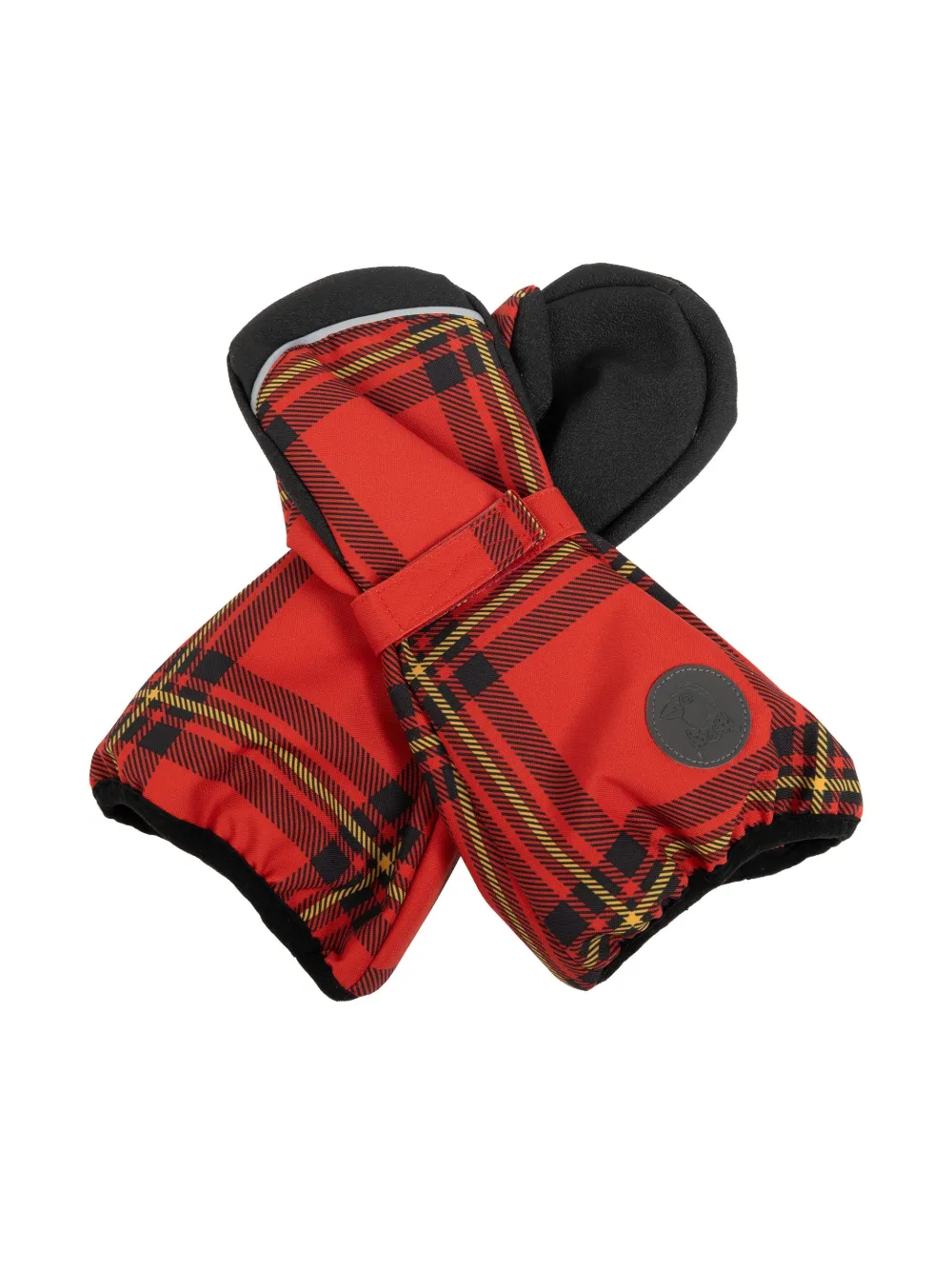  Mini Rodini Edelweiss Mittens - Red 