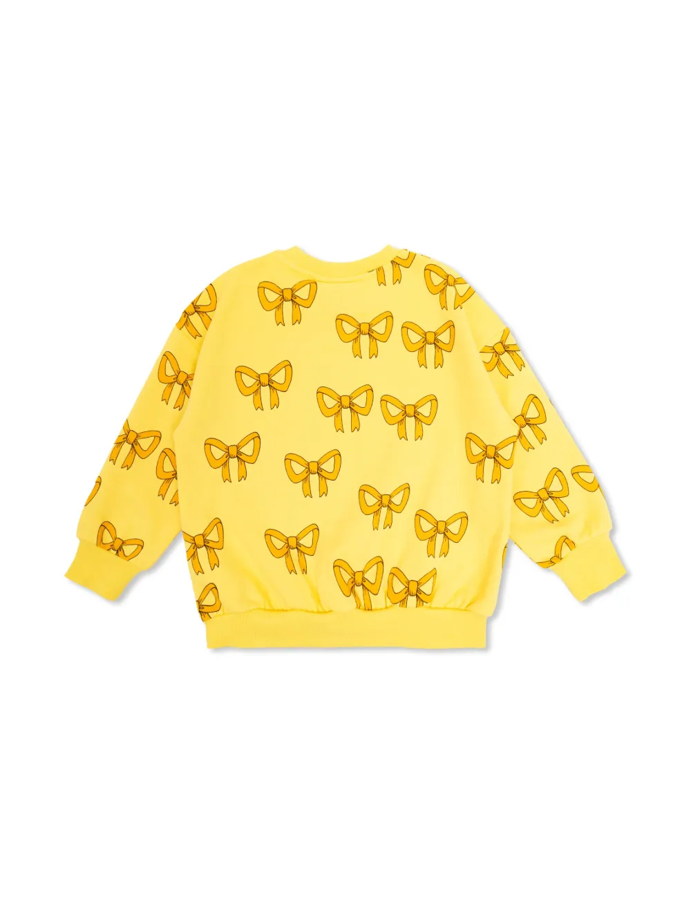 Mini Rodini bow-print sweatshirt - Geel