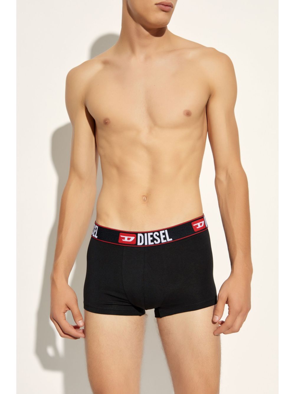 Diesel logo boxers (set of three) - Zwart