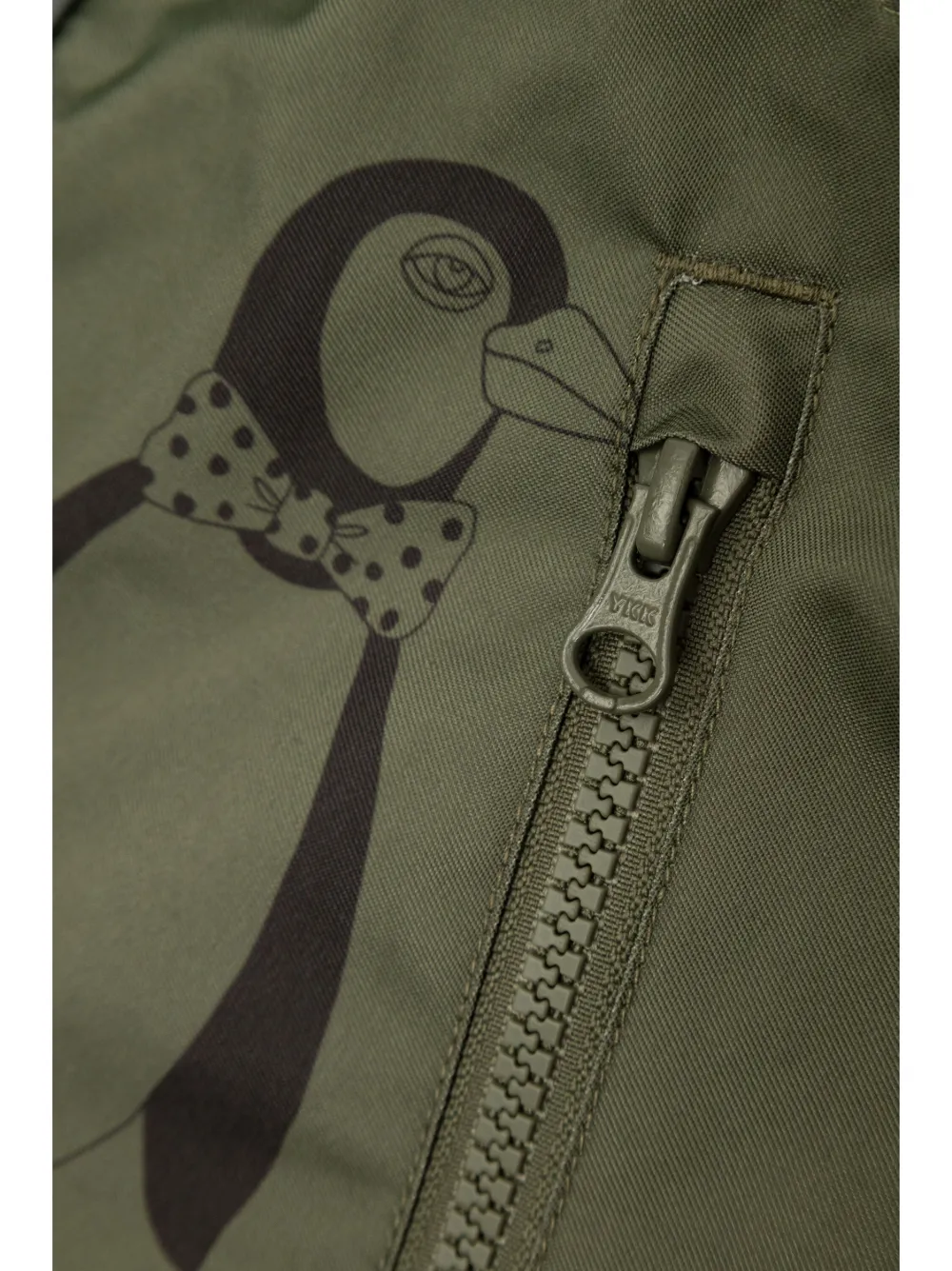 Mini Rodini Kebnekaise Penguin skipak Groen