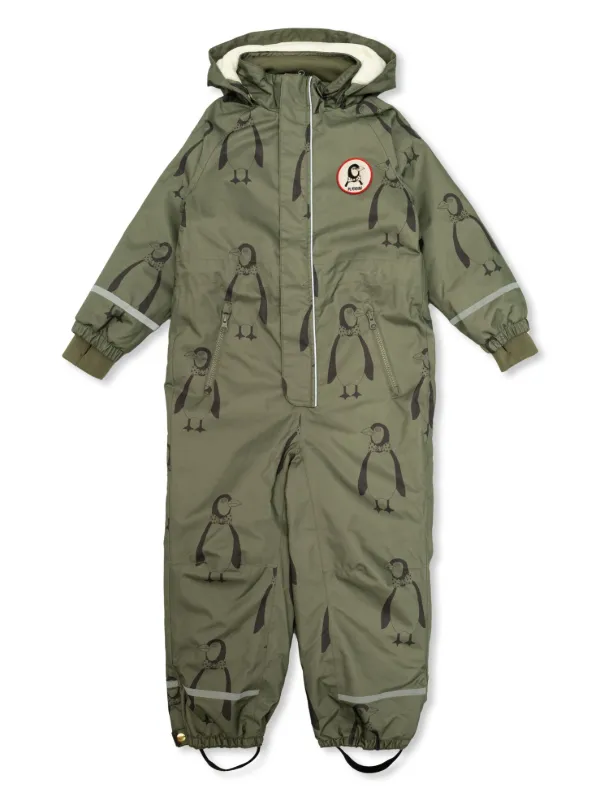 MINI RODINI PENGUIN KEBNEKAISE SNOWSUIT
