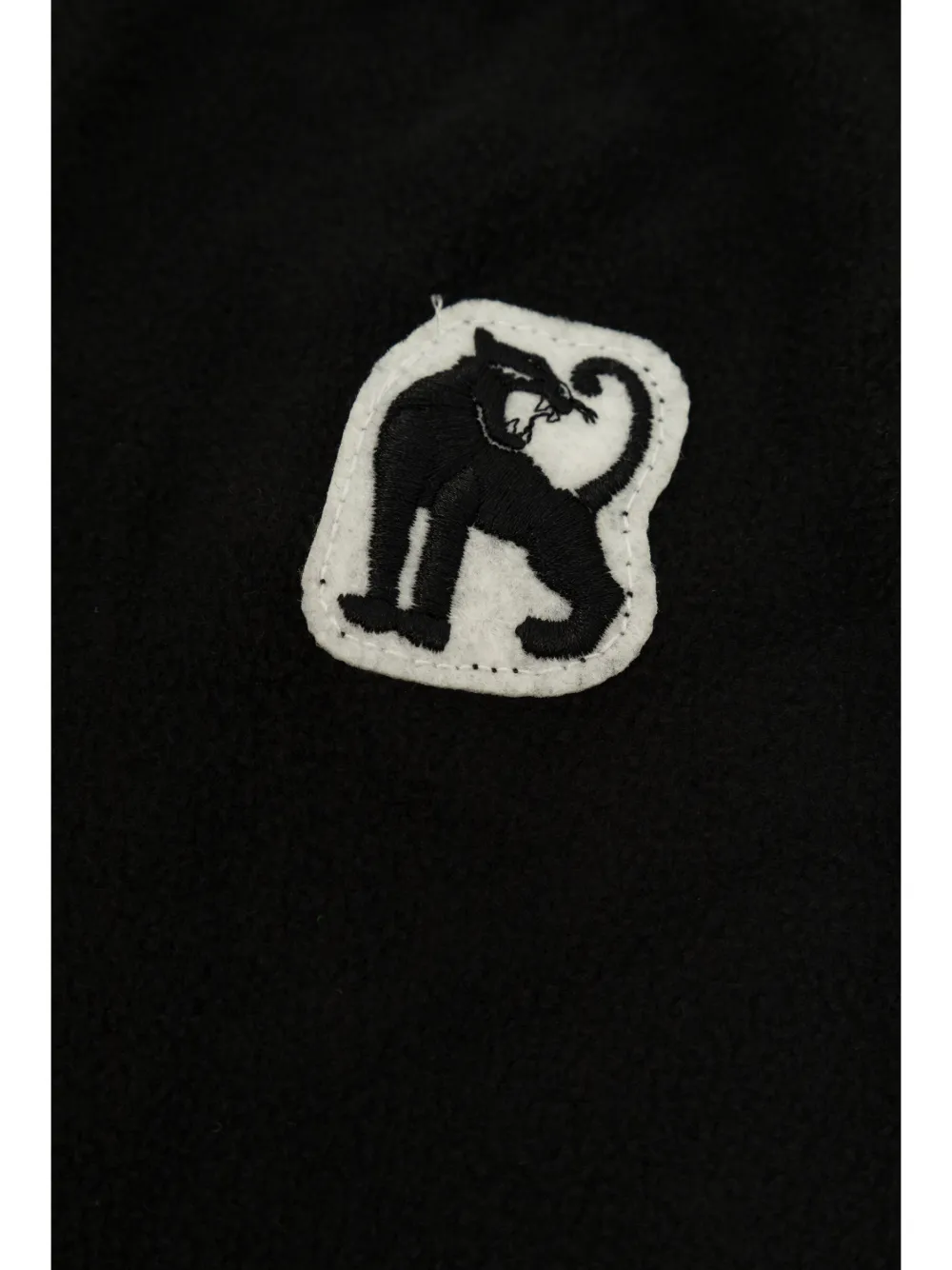 Mini Rodini Joggingbroek met applicatiedetail Zwart